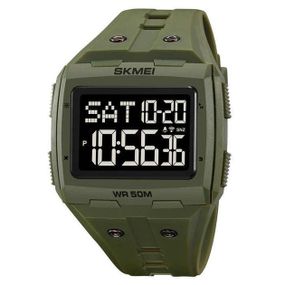 Годинник наручний чоловічий Skmei 2186AG хакі