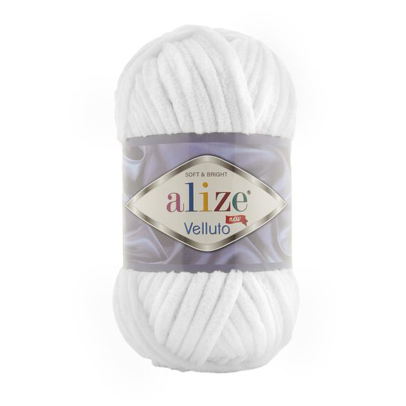 Пряжа Alize VELLUTO 55 плюшева