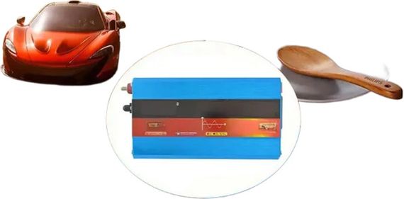 Перетворювач напруги 12В-220В з чистою синусоїдою 400Вт XPRO 400W AC/DC 12V (234562440_1399) | Зображення 6