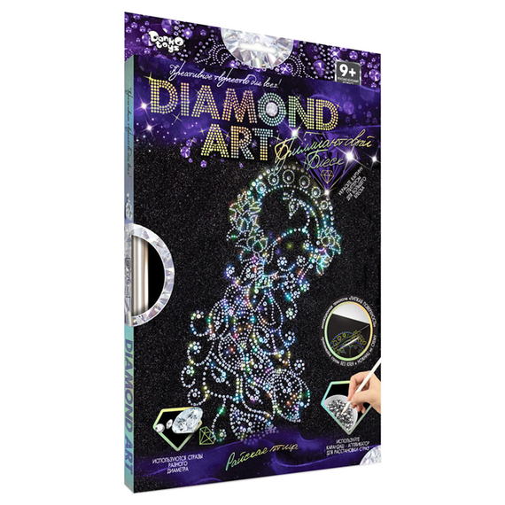 Комплект креативного творчества DAR-01 "DIAMOND ART" Райская птица