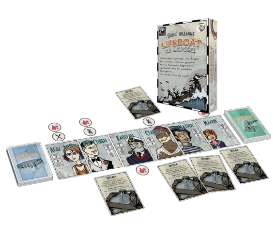 Настольная игра За бортом: полное издание (Lifeboat) | Зображення 2