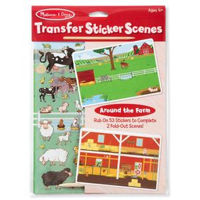 Набор для творчества Melissa&amp;Doug Переводные наклейки Ферма (MD9531)