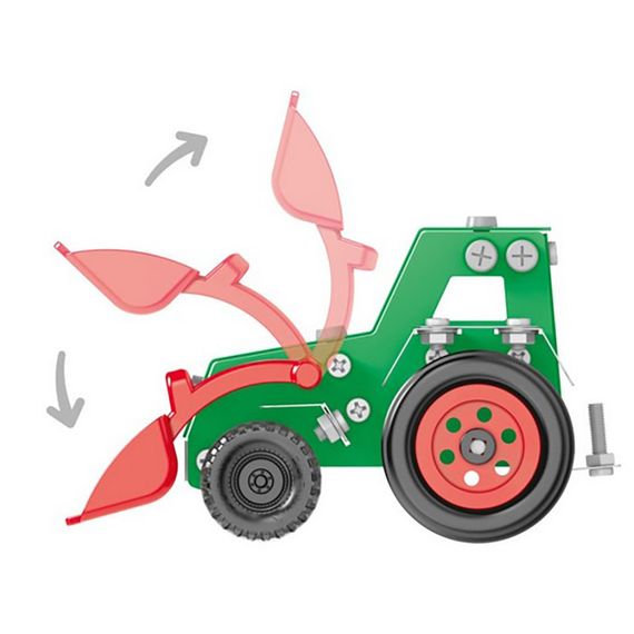 Дитячий металевий конструктор 1799TXK 140 деталей | Зображення 2