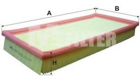 Фільтр повітряний MITSUBISHI Carisma (вир-во M-filter) MFILTER K425 на MITSUBISHI CARISMA (DA_)