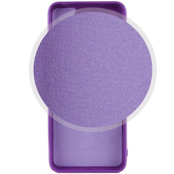 Чехол Silicone Cover Lakshmi Full Camera (A) для Xiaomi Redmi Note 13 Pro+ Фиолетовый / Purple | Зображення 2