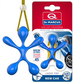 Ароматизатор в машину LUCKY TOP нова машина (New Car) (підвіс) 054535 пахучка в авто, автопарфюм1