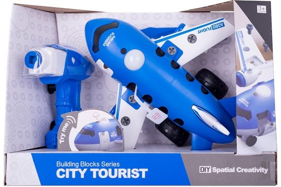 Літак з електродвигуном Diy Spatial Creativity LM8074-DZ-1 | Зображення 4