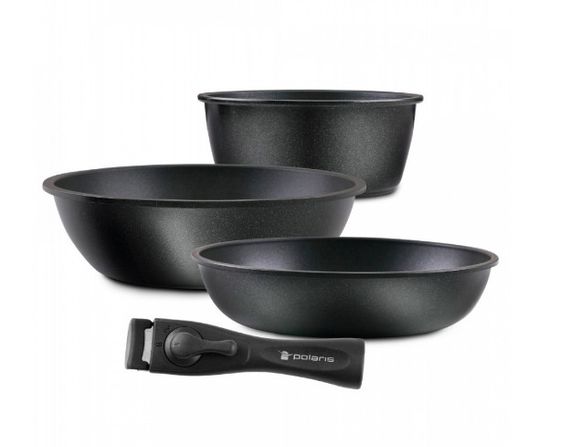 Набор посуды Polaris Easy Keep-4D 017462 4 предмета