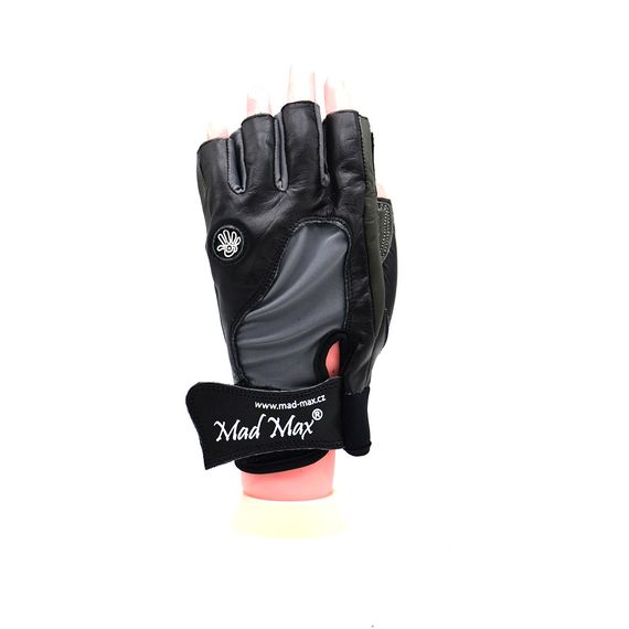 Рукавички для фітнесу MadMax MFG-820 MTi82 Black/Cool grey S | Зображення 1