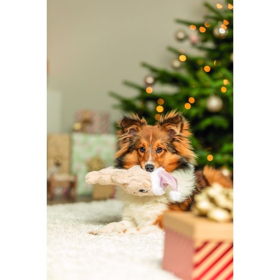 Іграшка Trixie для собак імбирне печиво з пискавкою плюшеве 22 см | Зображення 2