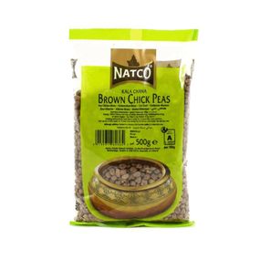Коричневий індійський нут Natco Кала чана 500г 5013531980364