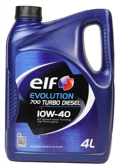 ELF EVOLUTION 700 TURBO DIESEL 10W40 4L