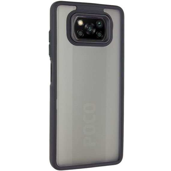 Чехол TPU+PC Lyon Frosted для Xiaomi Poco X3 NFC / Poco X3 Pro Black