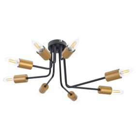 Люстра потолочная E27 60W BK (BL-590C/8)