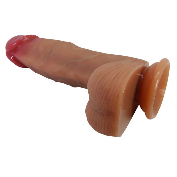 Фаллоимитатор PRETTY LOVE Dwell 7.6 Super Soft Liquid Silicone Dildo Sex Aura | Зображення 3