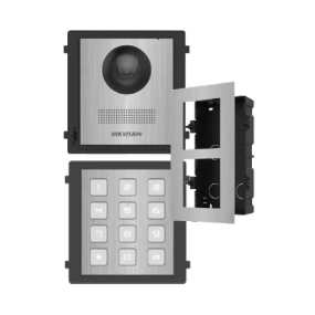DS-KD8003-IME1NS + DS-KD-ACF2/S + DS-KD-KP/S Комплект модулів Hikvision - Викличні панелі