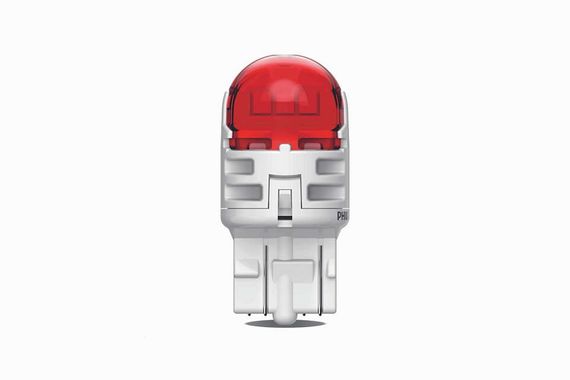 Комплект світлодіодних ламп Philips 11066RU60X2 W21/5W LED Ultinon Pro6000 SI 12 V 2.5/0.5 W3x16q RED | Зображення 3