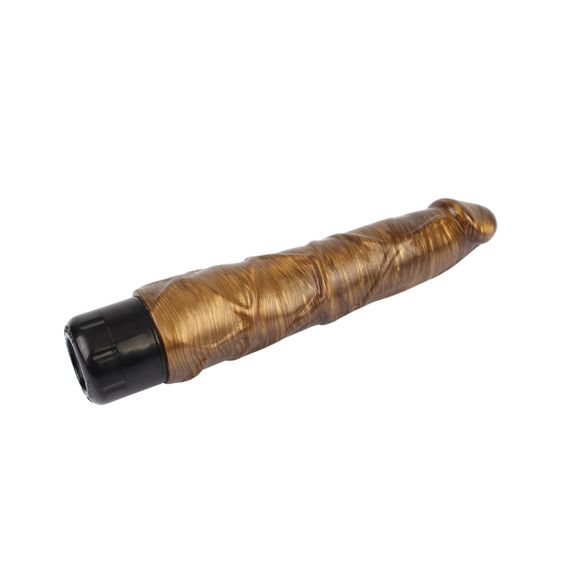 Вібратор реалістичний Chisa DarkMuscle Pleasure Ranger, золотистий Sex Aura | Зображення 4