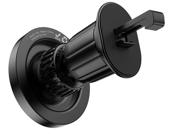 Автомобільний тримач для телефону Hoco H56 Magnet Ring чорний | Зображення 2