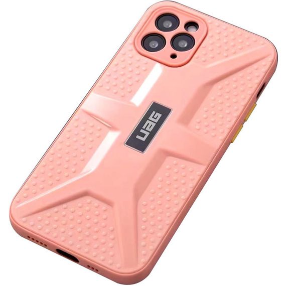 Чехол TPU+PC UAG для Apple iPhone 11 Pro Max (6.5") TPU+PC, Full camera, Розовый