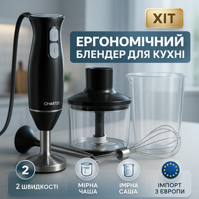 Блендер погружной красивый, Кухонный комбайн металлический, Блендер бытовой электрический SD-63