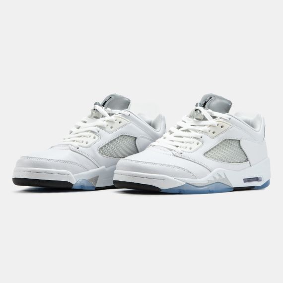 Чоловічі кросівки Air Jordan 5 Low Metallic White , В'єтнам 2010 45 | Зображення 4