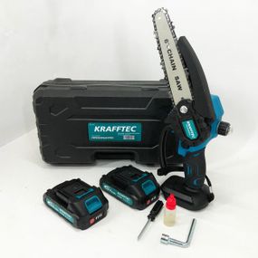 Професійна пила для гілок Krafftec, Ланцюгова пила для різання дерева Акумуляторна ланцюгова EC-46