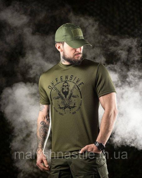 Тактична футболка Oblivion defensive oliva ДЛ6589 | Зображення 2