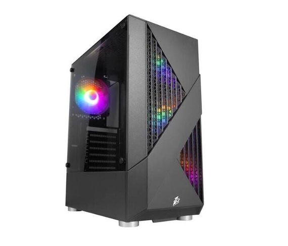 Ігровий ПК FORSAGE F4-3R1 Color LED Tower / Intel Core i5-10400F (6 (12) ядер по 2,9 - 4,3 ГГц) / 8 ГБ DDR4 / 480 ГБ SSD / Sapphire Radeon RX 570 Nitro+, 8 ГБ GDDR5, 256-біт | Зображення 1