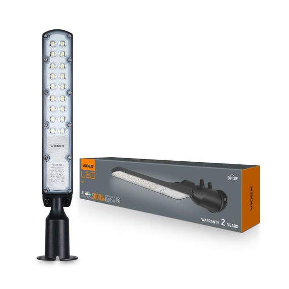 Світлодіодний ліхтар вуличний VIDEX IP65 SLE18 50W 5000Lm 5000K 220V