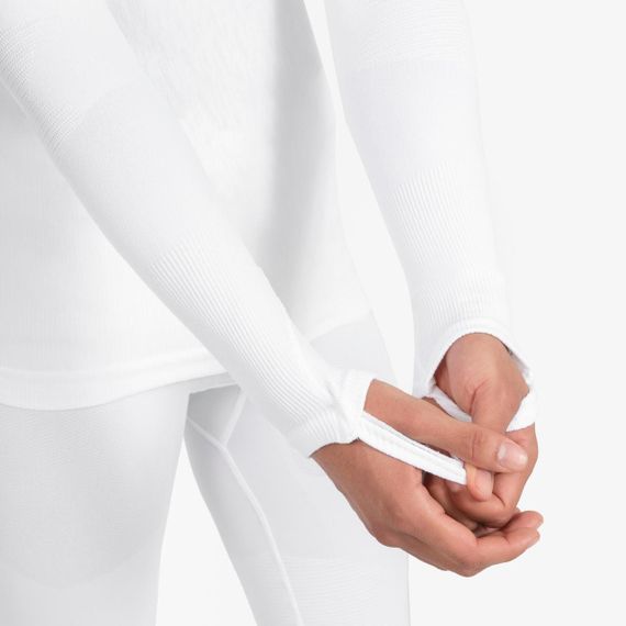 Термофутболка з довгими рукавами Keepdry для дорослих біла - L. | Зображення 6
