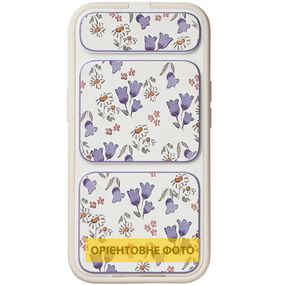 Чохол TPU Panel Stand для Apple iPhone 17 Pro (6.3") Floral Breeze