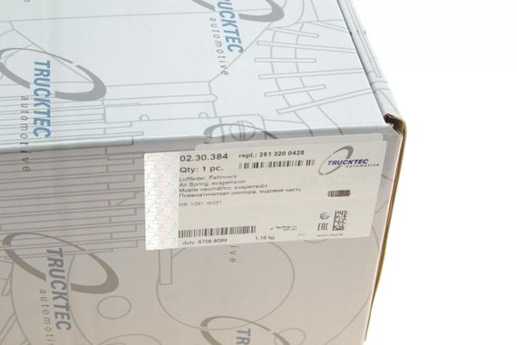 Подушка пневмопідвіски ззаду Mercedes Benz R-class W251 V251 06-14 02.30.384 | Зображення 9