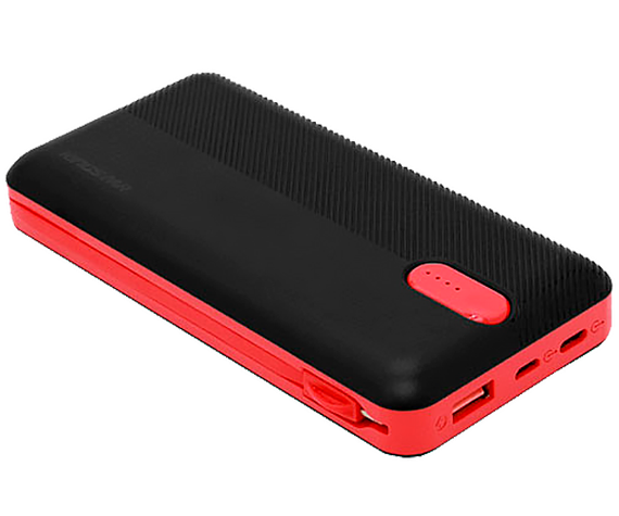 Повербанк Power Bank Sword SW-20PO3 20000 mAh Micro USB / Lightning / Type-C чорно-червоний (24409-SW20PO3_1091) | Зображення 4