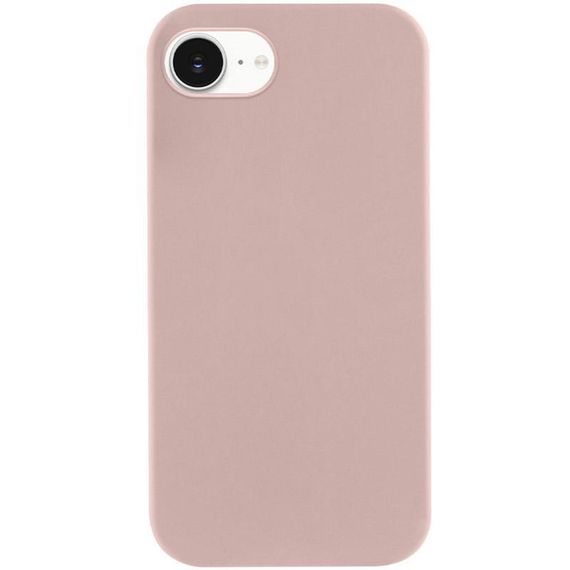 Чохол Silicone Case Full Protective (AA) NO LOGO для Apple iPhone 16e (6.1") Рожевий / Pink Sand