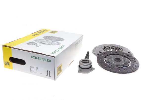 Комплект зчеплення VW T5 T6 2.0TDI 4motion 09-, 100 103kw, d=240mm +вижимний  624 3517 33