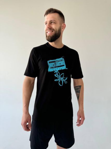 Футболка adidas чорна | Зображення 3