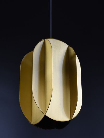 Люстра підвісна на 1 лампочку 27081 Латунь 25-300х15х24 см. | Зображення 2