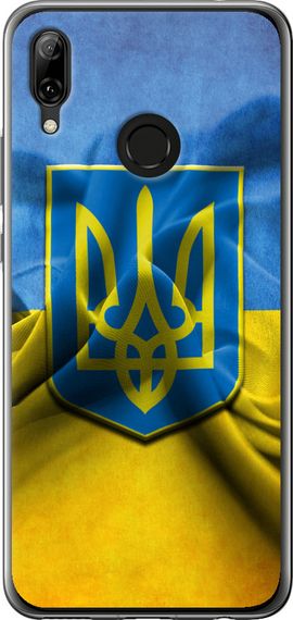 Чехол на Huawei Nova 3 Флаг и герб Украины 1 "375u-1535-17620"