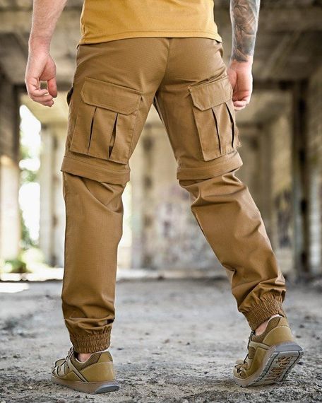 Тактичні штани шорти джоггери MINISTERIUM койот ПП7806 | Зображення 2