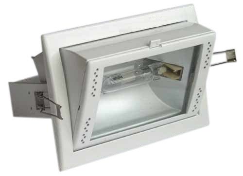 Світильник вбудований поворотний HD-02 150W Rx7s WH Brille 166073