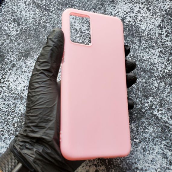 Чохол Candy Silicone для Oppo A76 / Realme 9i колір Рожевий | Зображення 1