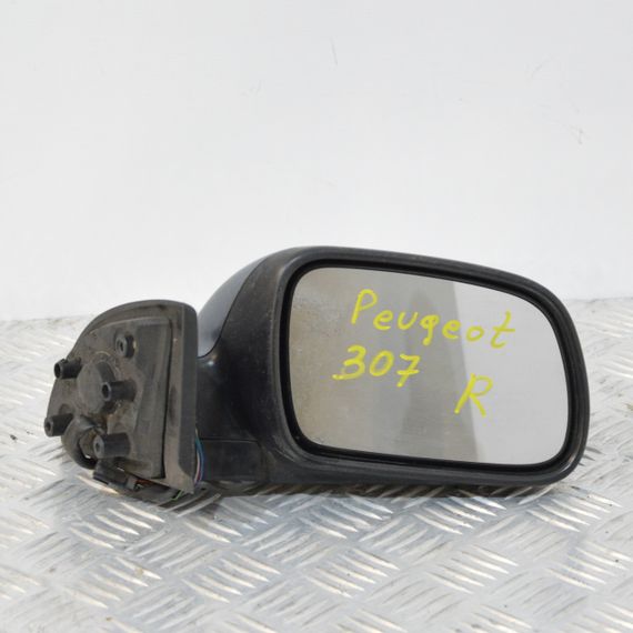 Дзеркало праве Peugeot 307 2001-2008 електричне 6 pin Дзеркало праве Пежо 307 6 пінів 232673042