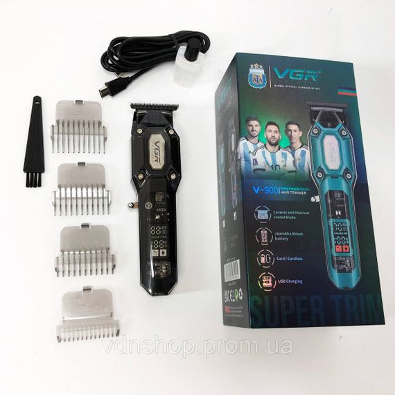 Бездротові машинки для стрижки легкі VGR V-900, Бездротовий тример для стрижки волосся NK-25 | Зображення 3