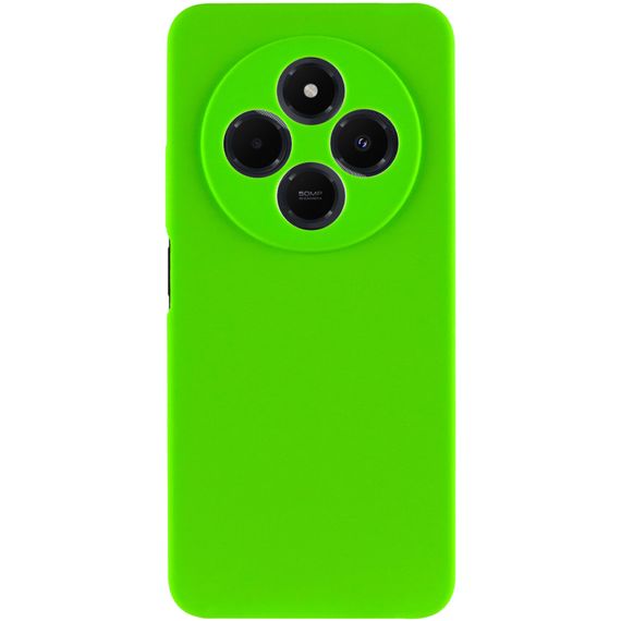 Чохол Silicone Cover Ummi Lakshmi Full Camera (AA) для Xiaomi Redmi 14C / Poco C75 Салатовий / Neon Green | Зображення 1