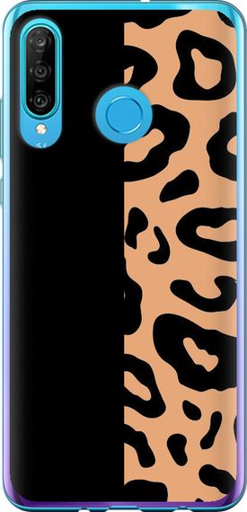 Чехол на Huawei P30 Lite Пятна леопарда "4269u-1651-17620"