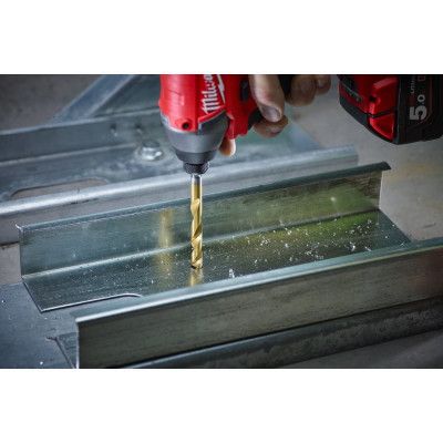 Сверло Milwaukee по металлу RedHEX HSS-G TiN, 7 мм (5шт) (4932478182) | Зображення 1
