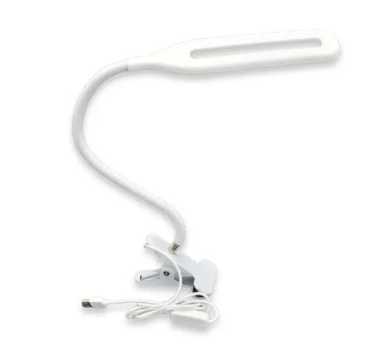 Настільна лампа на прищіпці гнучка LED Beluck BL-01 з кабелем USB | Зображення 3