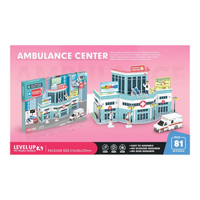 Пазлы 3D Больница 83 элемента