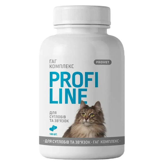 Вітаміни для котів PROVET Profiline ГАГ Комплекс для суглобів і зв'язок 180 шт